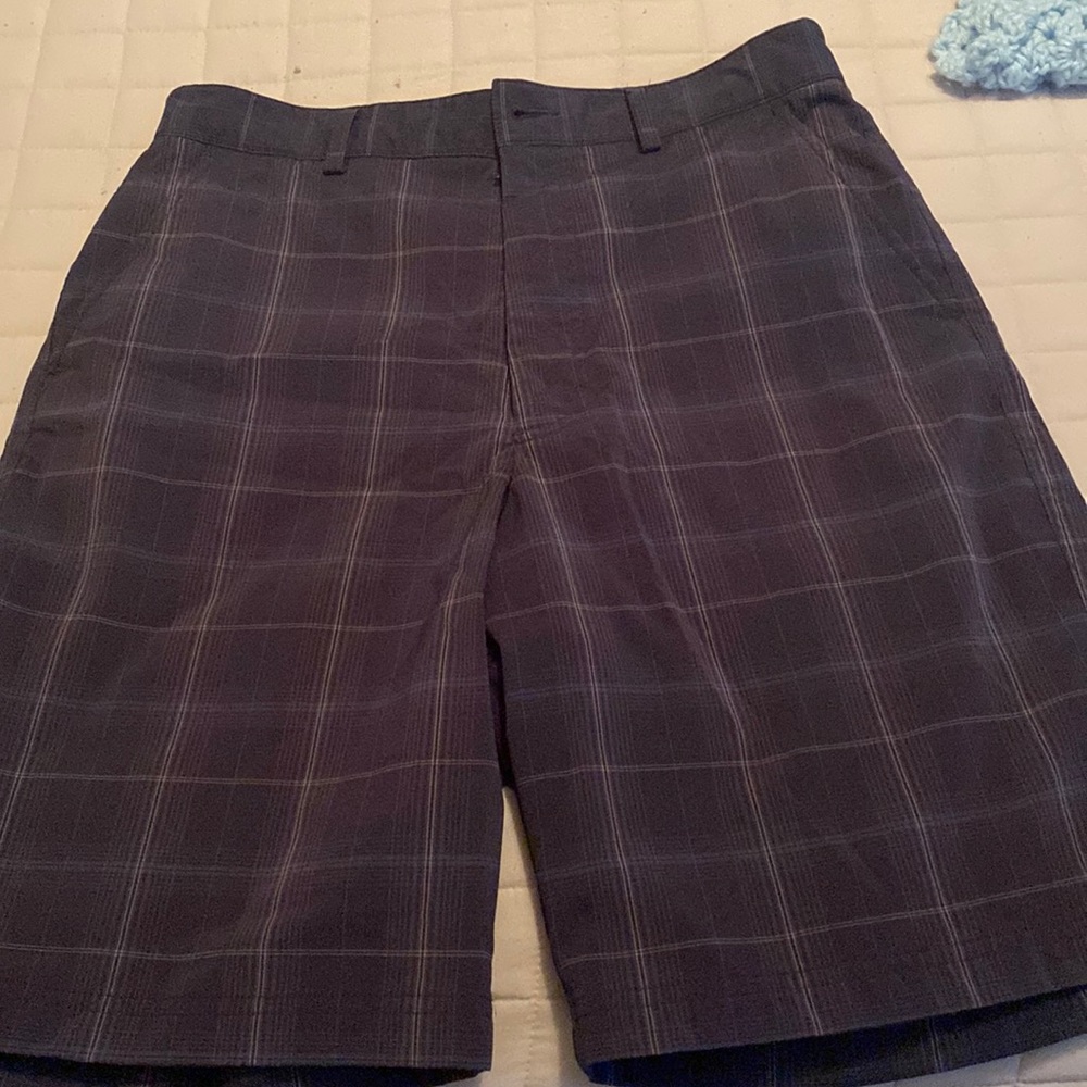 Mens plaid shorts